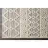 3-ft. x 5-ft. Hand Woven Wool Blend Grey Beige Ivory Persian Style Area Rug