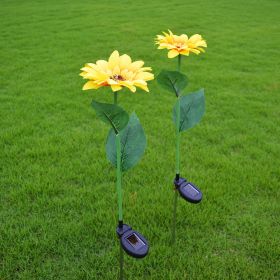 Sunflower Garden Solar Light Decoration for Outdoor Backyard Patio Porch 26 Inches