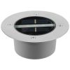 Solar LED Disk Lights IP44 Water-Resistant Light Sensor Lawn Light Auto On/Off Light Built in for Garden Yard Deck Path