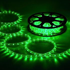 LED Rope Light 50ft Green