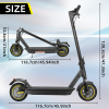 Electric folding scooter 350W motor 25 km/h speed 10-inch tire load 130kg climb 15-25Â° range 40-50km LED lighting, scooter off-road