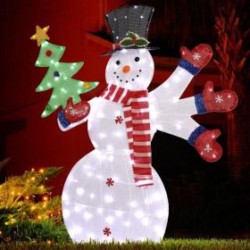 Lighted Snowman Christmas Yard Decorations