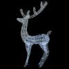 XXL Acrylic Christmas Reindeer 250 LED 6 ft Cold white