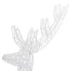 XXL Acrylic Christmas Reindeer 250 LED 6 ft Cold white