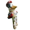 Halloween Ornament 2022,3 Pcs Garden Statue Funny Chicken Decor Yard Art Resin Decorative Ornament Easter Ornament