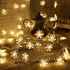 Led Christmas Holiday Decorative Lights Santa Claus Snowman Lights String Usb Lights