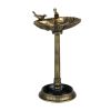 Outdoor Bird Bath Feeder with Flower Planter Base(AMZ Shipping)